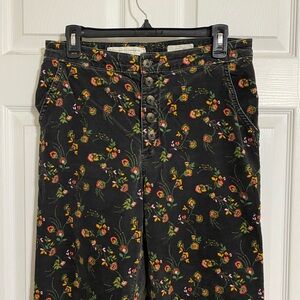 Anthropologie lightweight corduroy pant